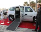 - عرض أول سيارة للمقعدين في معرض سيارات أمريكي في الإمارات